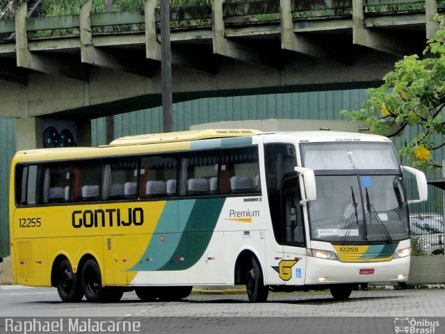 Empresa Gontijo de Transportes 12255 na cidade de Santos, São Paulo, Brasil, por Raphael Malacarne. Número da foto: #5599326.