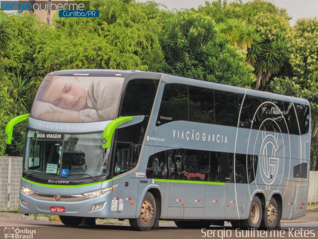 Viação Garcia 8713 na cidade de Curitiba, Paraná, Brasil, por Sergio Guilherme Ketes. Número da foto: #5598860.