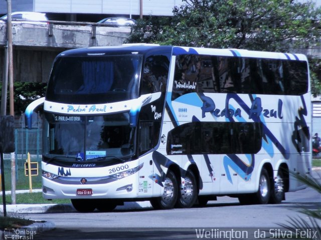 Pedra Azul Turismo 26000 na cidade de Vitória, Espírito Santo, Brasil, por Wellington  da Silva Felix. Número da foto: #5598241.