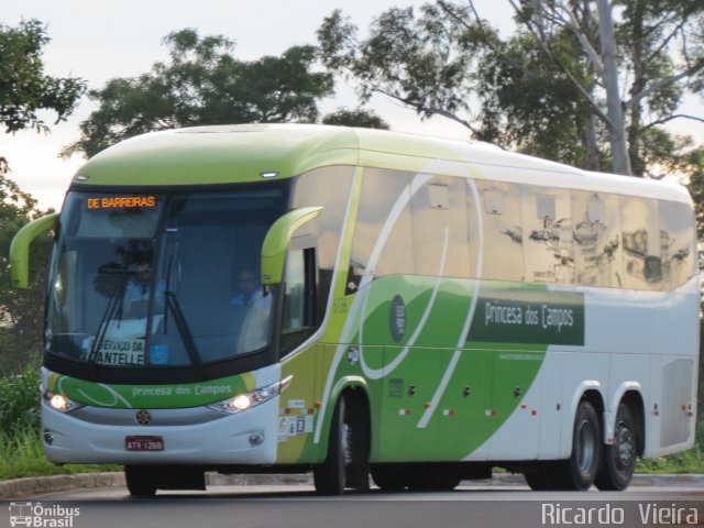 Expresso Princesa dos Campos 6136 na cidade de Brasília, Distrito Federal, Brasil, por Ricardo Vieira. ID da foto: 5599749.