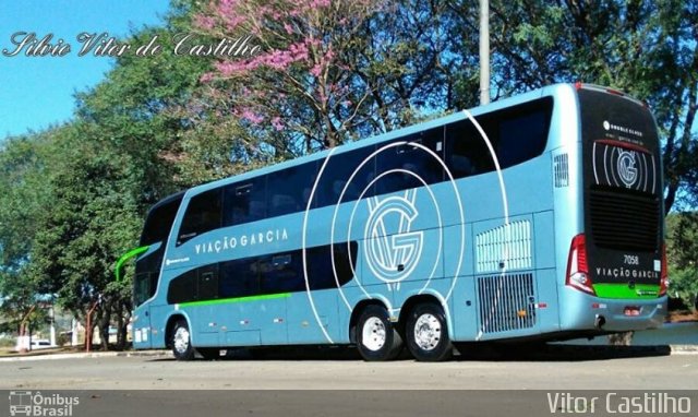Viação Garcia 7058 na cidade de Assaí, Paraná, Brasil, por Vitor Castilho. Número da foto: #5599617.