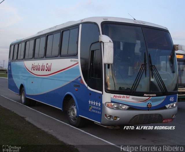 Pérola do Sul > Pérola Bus 46 na cidade de Pelotas, Rio Grande do Sul, Brasil, por Felipe Ferreira Ribeiro. Número da foto: #5599108.