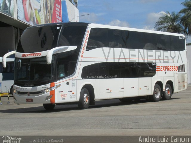 ViaEnergya 1602 na cidade de Goiânia, Goiás, Brasil, por André Luiz Canon. ID da foto: 5598432.