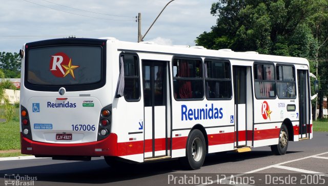 Empresa Reunidas Paulista de Transportes 167006 na cidade de Lins, São Paulo, Brasil, por Cristiano Soares da Silva. ID da foto: 5597853.