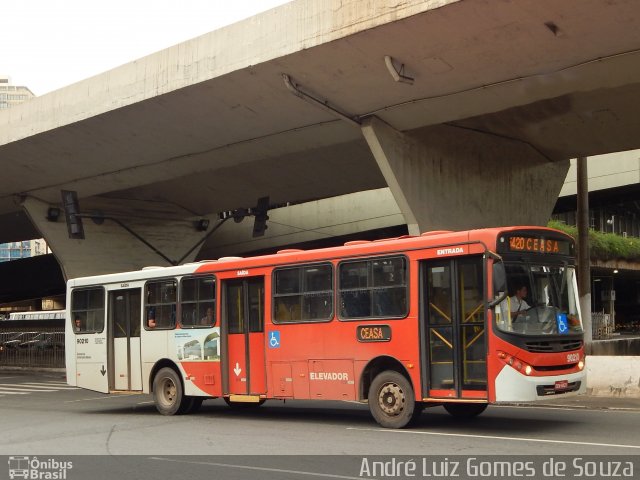 Saritur - Santa Rita Transporte Urbano e Rodoviário 90210 na cidade de Belo Horizonte, Minas Gerais, Brasil, por André Luiz Gomes de Souza. ID da foto: 5598583.