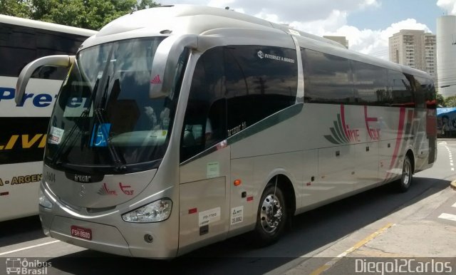 Expresso Line Tour 1604 na cidade de São Paulo, São Paulo, Brasil, por Diego Carlos Oliveira. Número da foto: #5598505.