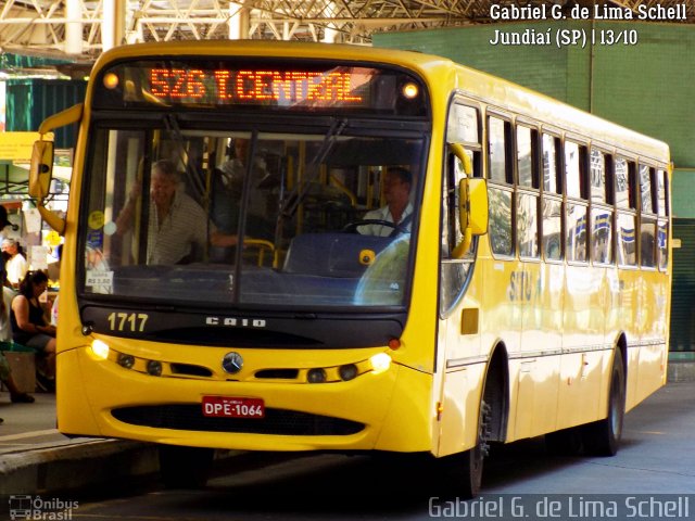 Viação Leme 1717 na cidade de Jundiaí, São Paulo, Brasil, por Gabriel Giacomin de Lima. Número da foto: #5599310.