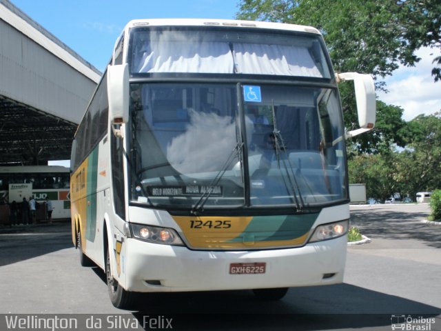 Empresa Gontijo de Transportes 12425 na cidade de Vitória, Espírito Santo, Brasil, por Wellington  da Silva Felix. ID da foto: 5598267.