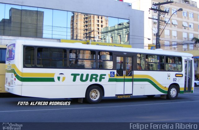 TURF - Transportes Urbanos Rurais Fragata 82 na cidade de Pelotas, Rio Grande do Sul, Brasil, por Felipe Ferreira Ribeiro. ID da foto: 5599124.