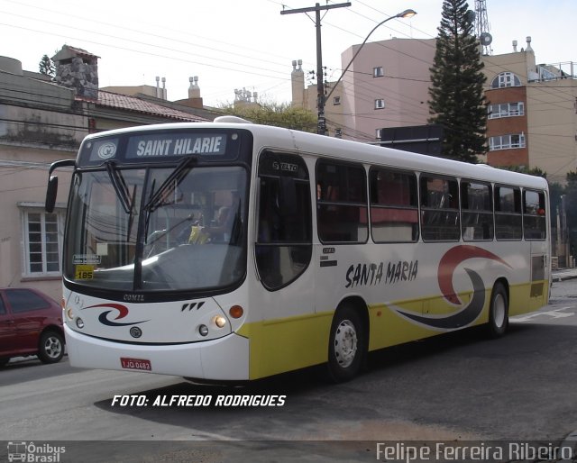 Transportes Santa Maria 51 na cidade de Pelotas, Rio Grande do Sul, Brasil, por Felipe Ferreira Ribeiro. ID da foto: 5602428.