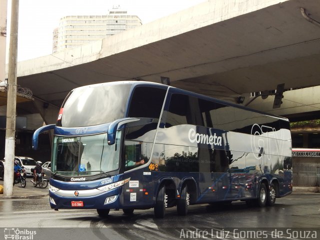 Viação Cometa 17320 na cidade de Belo Horizonte, Minas Gerais, Brasil, por André Luiz Gomes de Souza. Número da foto: #5602568.