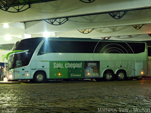 Viação Garcia 8501 na cidade de Joinville, Santa Catarina, Brasil, por Matheus Vieira Mortari. Número da foto: #5600189.