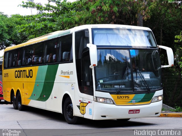 Empresa Gontijo de Transportes 12075 na cidade de São Paulo, São Paulo, Brasil, por Rodrigo Coimbra. Número da foto: #5601036.