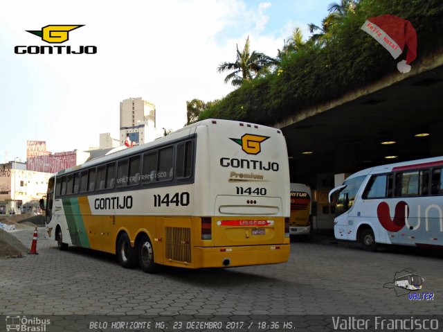 Empresa Gontijo de Transportes 11440 na cidade de Belo Horizonte, Minas Gerais, Brasil, por Valter Francisco. ID da foto: 5602571.