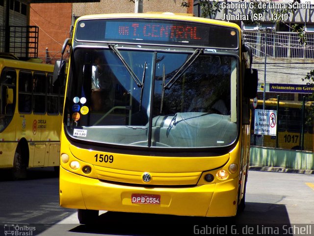 Viação Leme 1509 na cidade de Jundiaí, São Paulo, Brasil, por Gabriel Giacomin de Lima. ID da foto: 5601042.