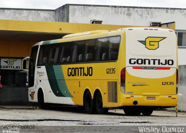 Empresa Gontijo de Transportes 12135 na cidade de Feira de Santana, Bahia, Brasil, por Wesley Queiroz. ID da foto: 5603506.