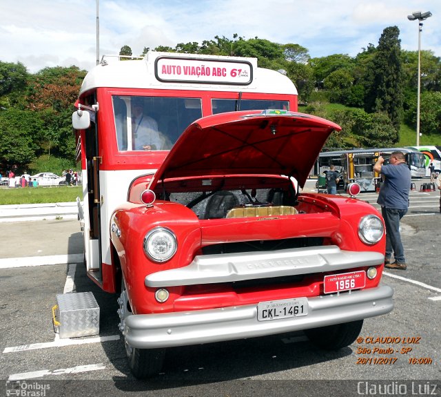 Auto Viação ABC 1956 na cidade de São Paulo, São Paulo, Brasil, por Claudio Luiz. ID da foto: 5603679.