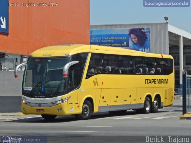 Viação Itapemirim 60807 na cidade de Rio de Janeiro, Rio de Janeiro, Brasil, por Derick  Trajano. Número da foto: #5604930.