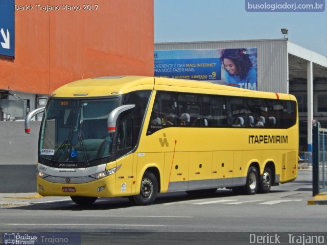 Viação Itapemirim 60807 na cidade de Rio de Janeiro, Rio de Janeiro, Brasil, por Derick  Trajano. ID da foto: 5604930.