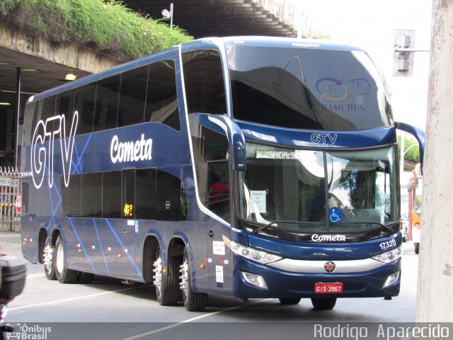 Viação Cometa 17320 na cidade de Belo Horizonte, Minas Gerais, Brasil, por Rodrigo  Aparecido. Número da foto: #5604442.