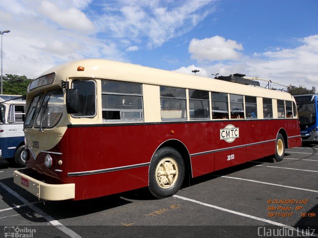 CMTC - Companhia Municipal de Transportes Coletivos 3093 na cidade de São Paulo, São Paulo, Brasil, por Claudio Luiz. Número da foto: #5603681.