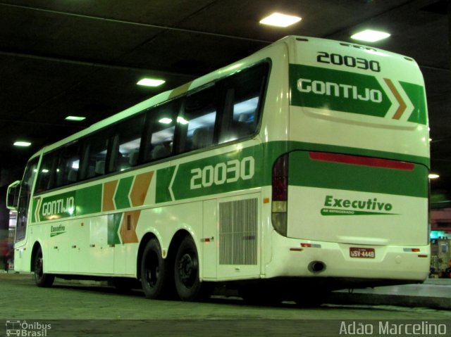 Empresa Gontijo de Transportes 20030 na cidade de Belo Horizonte, Minas Gerais, Brasil, por Adão Raimundo Marcelino. ID da foto: 5607141.