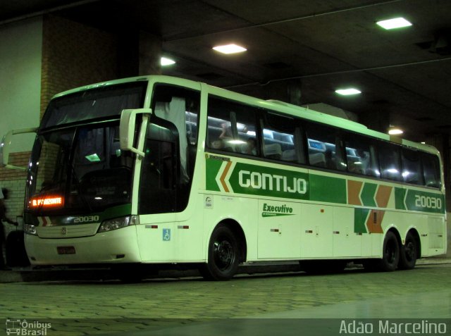 Empresa Gontijo de Transportes 20030 na cidade de Belo Horizonte, Minas Gerais, Brasil, por Adão Raimundo Marcelino. ID da foto: 5607135.