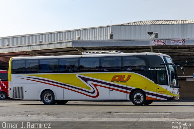 AU - Autobuses Unidos 4229 na cidade de Puebla, Puebla, México, por Omar Ramírez Thor2102. ID da foto: 5606912.