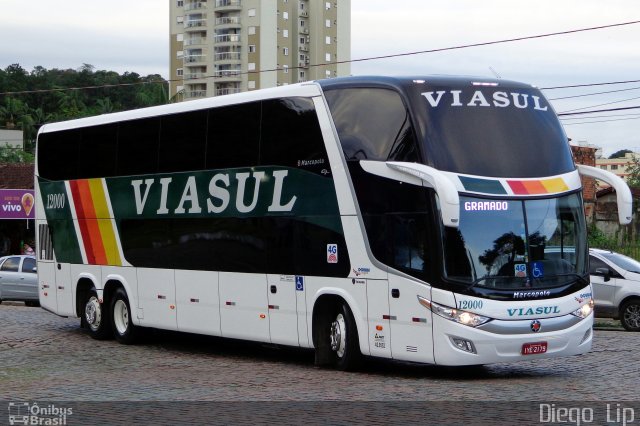 Viasul - Auto Viação Venâncio Aires 12000 na cidade de Joinville, Santa Catarina, Brasil, por Diego Lip. Número da foto: #5607571.