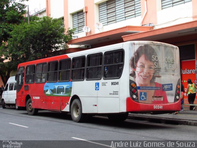 Saritur - Santa Rita Transporte Urbano e Rodoviário 90241 na cidade de Belo Horizonte, Minas Gerais, Brasil, por André Luiz Gomes de Souza. ID da foto: 5607888.