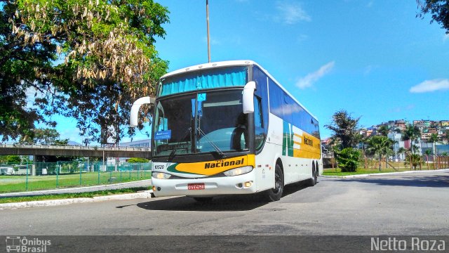 Viação Nacional 10520 na cidade de Vitória, Espírito Santo, Brasil, por Nestor dos Santos Roza. ID da foto: 5605207.