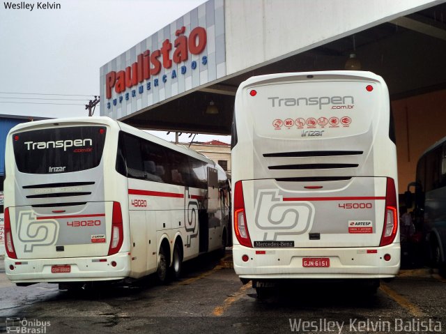 Transpen Transporte Coletivo e Encomendas 45000 na cidade de Sorocaba, São Paulo, Brasil, por Weslley Kelvin Batista. ID da foto: 5605778.