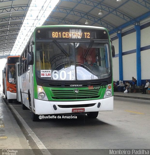 Via Verde Transportes Coletivos 0508034 na cidade de Manaus, Amazonas, Brasil, por Monteiro Padilha. Número da foto: #5605997.