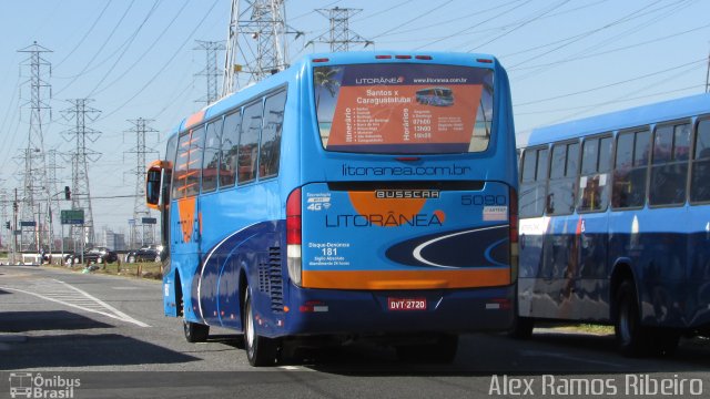 Litorânea Transportes Coletivos 5090 na cidade de São José dos Campos, São Paulo, Brasil, por Alex Ramos Ribeiro. ID da foto: 5607837.