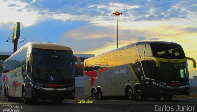 Expresso São José do Tocantins 16390 na cidade de Goiânia, Goiás, Brasil, por Carlos Júnior. Número da foto: #5610005.