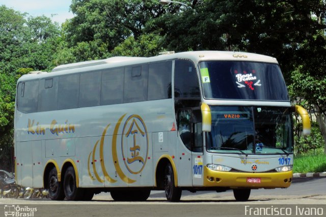 Kin-Guin Turismo e Transporte 1017 na cidade de Presidente Prudente, São Paulo, Brasil, por Francisco Ivano. Número da foto: #5610041.