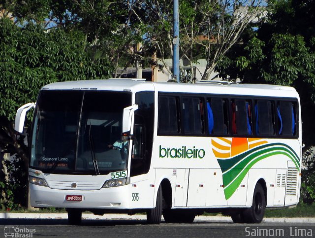 Expresso Brasileiro 5515 na cidade de Teixeira de Freitas, Bahia, Brasil, por Saimom  Lima. ID da foto: 5609959.