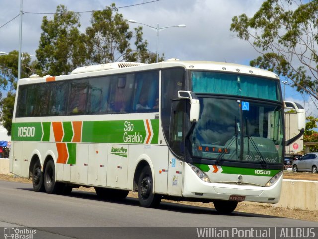 Cia. São Geraldo de Viação 10500 na cidade de Caruaru, Pernambuco, Brasil, por Willian Pontual. ID da foto: 5609131.