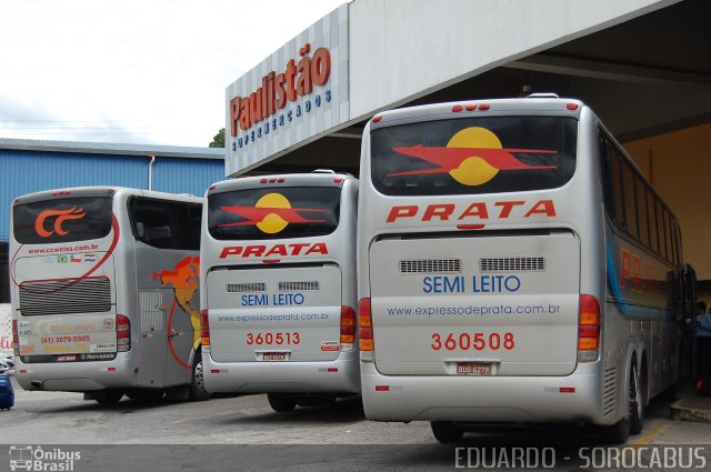 Expresso de Prata 360508 na cidade de Sorocaba, São Paulo, Brasil, por EDUARDO - SOROCABUS. ID da foto: 5609232.