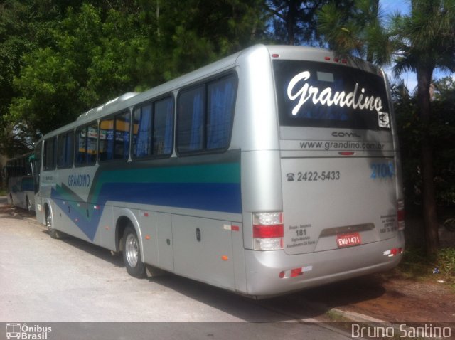 Grandino Transportes 2100 na cidade de Taboão da Serra, São Paulo, Brasil, por Bruno Santino. ID da foto: 5608946.