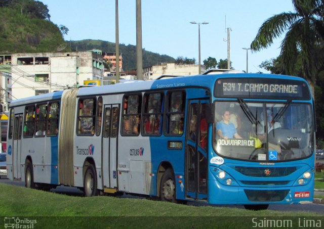 Metropolitana Transportes e Serviços 11049 na cidade de Vitória, Espírito Santo, Brasil, por Saimom  Lima. ID da foto: 5609828.