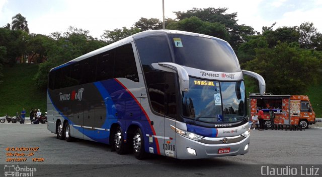 Transwolff Transportes e Turismo 12018 na cidade de São Paulo, São Paulo, Brasil, por Claudio Luiz. ID da foto: 5609149.