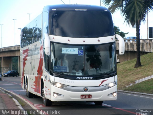 Leopoldina Turismo 6000 na cidade de Vitória, Espírito Santo, Brasil, por Wellington  da Silva Felix. ID da foto: 5608843.