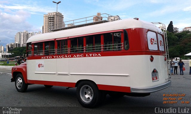 Auto Viação ABC 1956 na cidade de São Paulo, São Paulo, Brasil, por Claudio Luiz. Número da foto: #5609116.