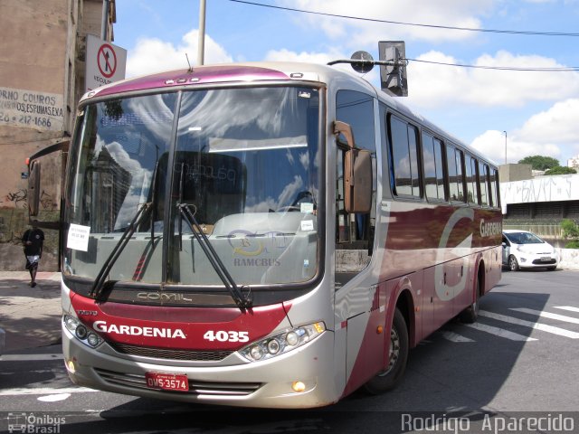 Expresso Gardenia 4035 na cidade de Belo Horizonte, Minas Gerais, Brasil, por Rodrigo  Aparecido. ID da foto: 5610231.