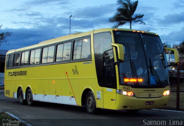 Viação Itapemirim 9045 na cidade de Vitória, Espírito Santo, Brasil, por Saimom  Lima. ID da foto: 5609899.