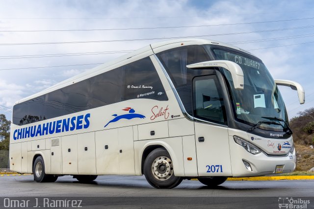 Transportes Chihuahuenses 2071 na cidade de Querétaro, Querétaro, México, por Omar Ramírez Thor2102. Número da foto: #5610161.