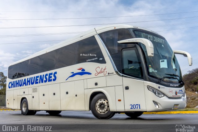 Transportes Chihuahuenses 2071 na cidade de Querétaro, Querétaro, México, por Omar Ramírez Thor2102. ID da foto: 5610161.