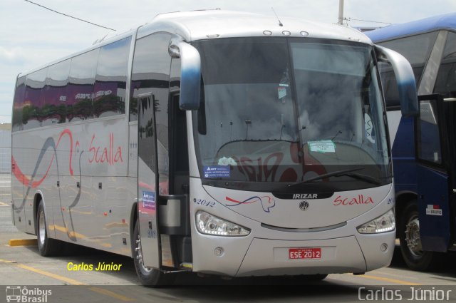 Scalla Tur Transportes 2012 na cidade de Goiânia, Goiás, Brasil, por Carlos Júnior. ID da foto: 5608950.