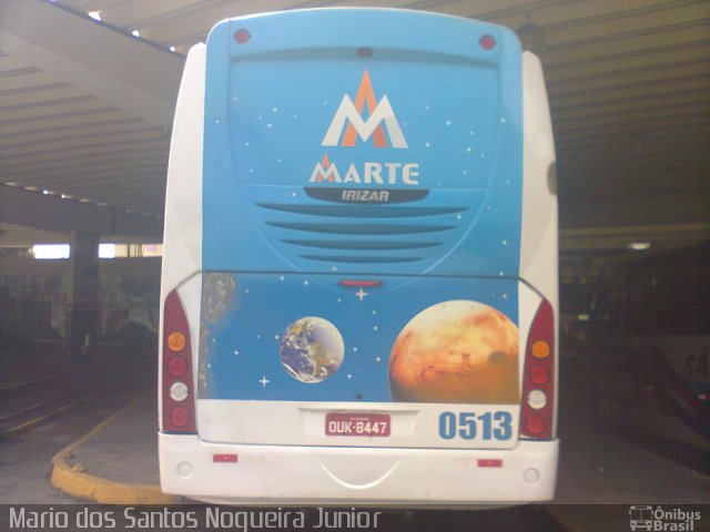 Marte Transportes 0513 na cidade de Salvador, Bahia, Brasil, por Mario dos Santos Nogueira Junior. Número da foto: #5612863.
